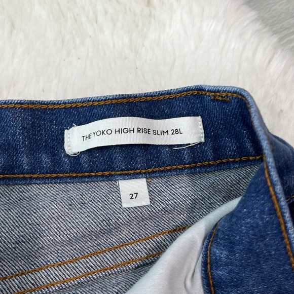 Aritzia denim forum yoko ono high rise slim - Picture 7 of 9